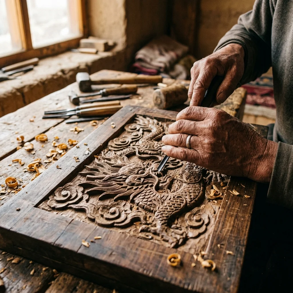 The Complete Guide to GI-Tagged Shingskos Woodcarving